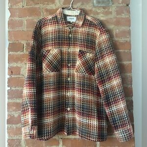 Wax London Whiting Overshirt in Ombré Kerouac